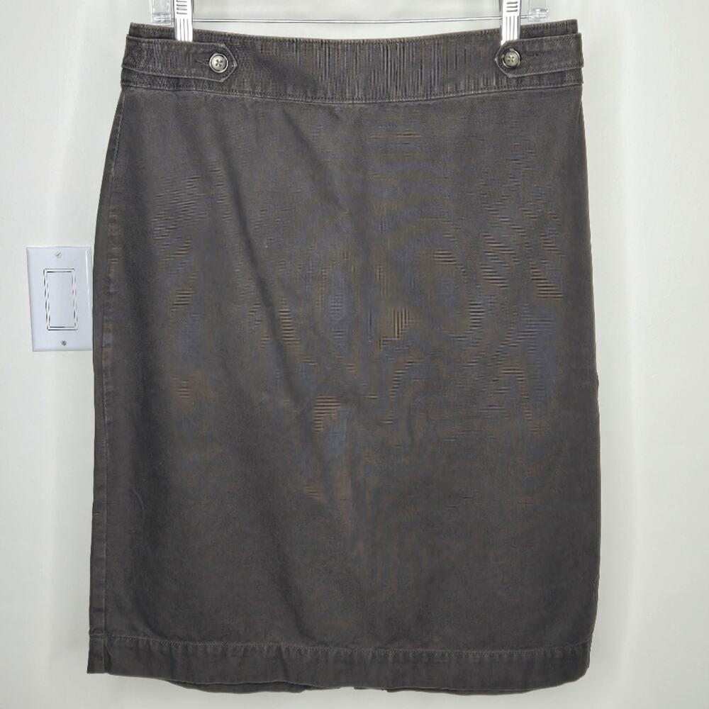 Banana Republic Brown Pencil Skirt Knee-Length Size 10